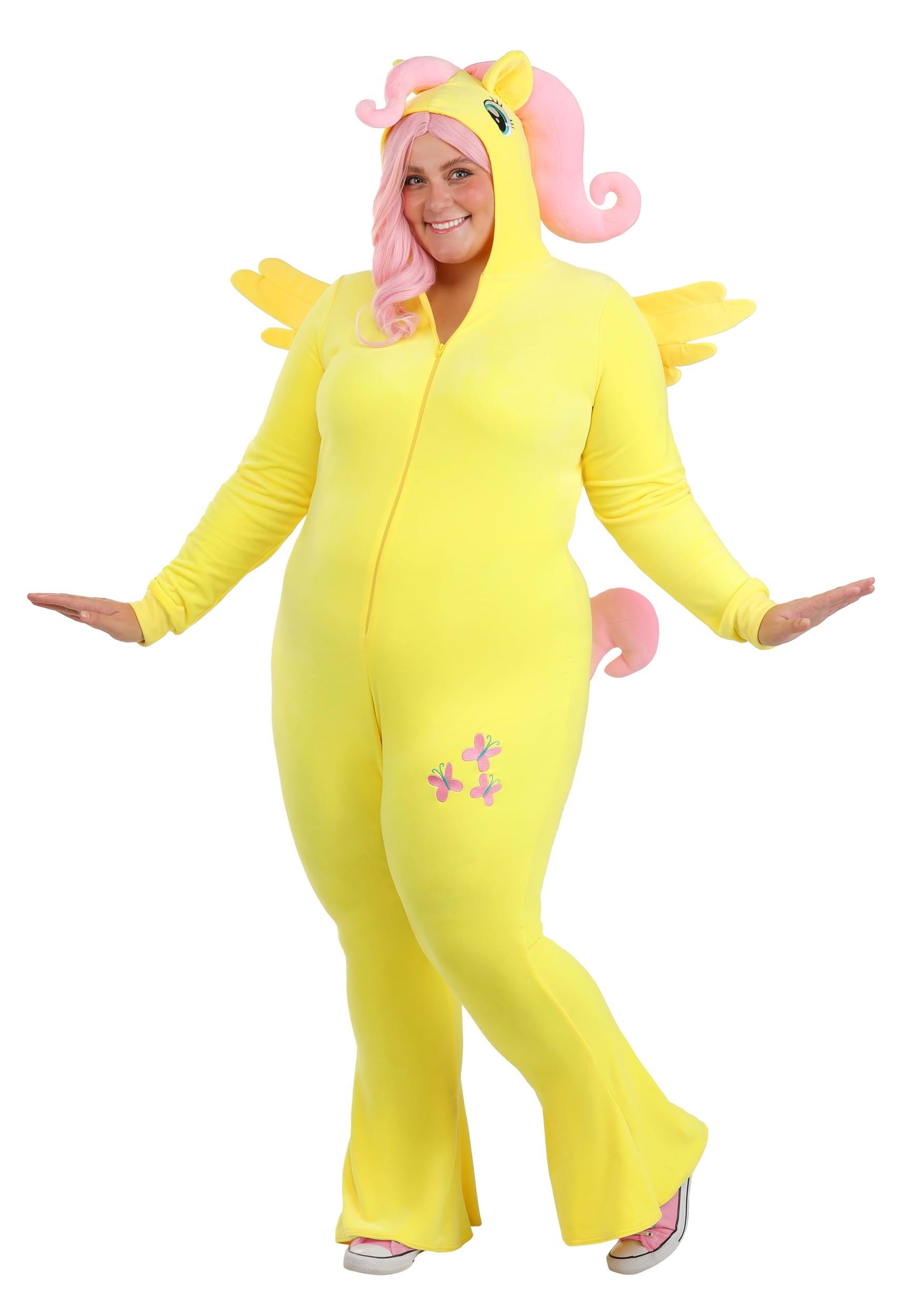 Women's Plus Size My Little Pony Fluttershy Costume | My Little Pony Costumes