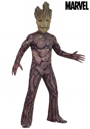 Boys Deluxe Marvel Groot Costume