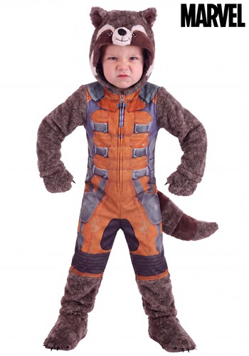 Toddler Marvel Guardians Galaxy Deluxe Rocket Costume 1