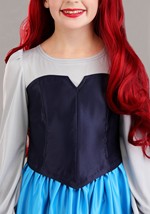 Kid's Ariel Blue Dress Costume Alt 4