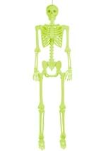 5FT Poseable Crazy Bones Skeleton in Green Decoration
