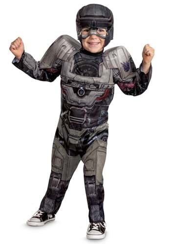 Click Here to buy Boys Toddler Transformers One Megatron Muscle Costume | Transformers Costumes from HalloweenCostumes, CDN Funds & Shipping