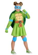 Girl's TMNT Leonardo Costume Dress Alt 13