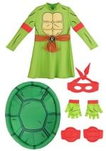 Girl's TMNT Raphael Costume Dress Alt 11