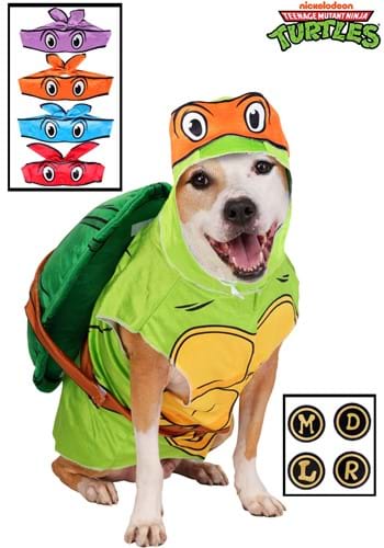Teenage Mutant Ninja Turtles Dog Costume Set