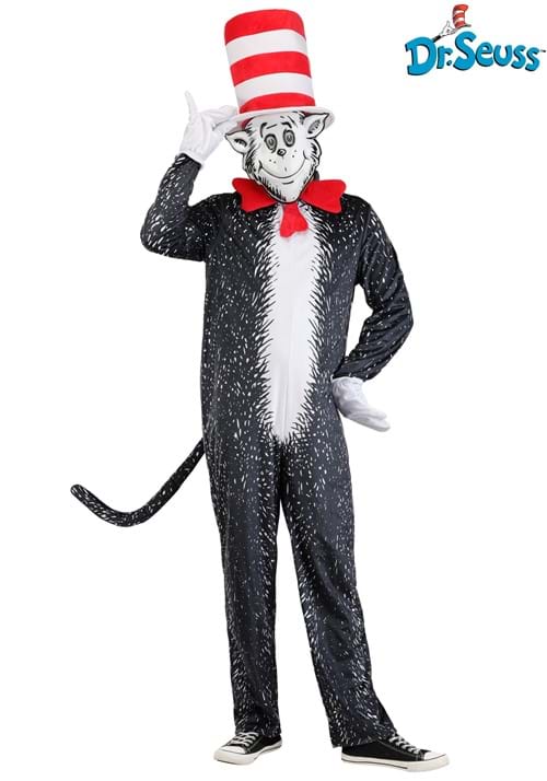 Adult Dr Seuss If I Ran Your School Cat in the Hat Costume