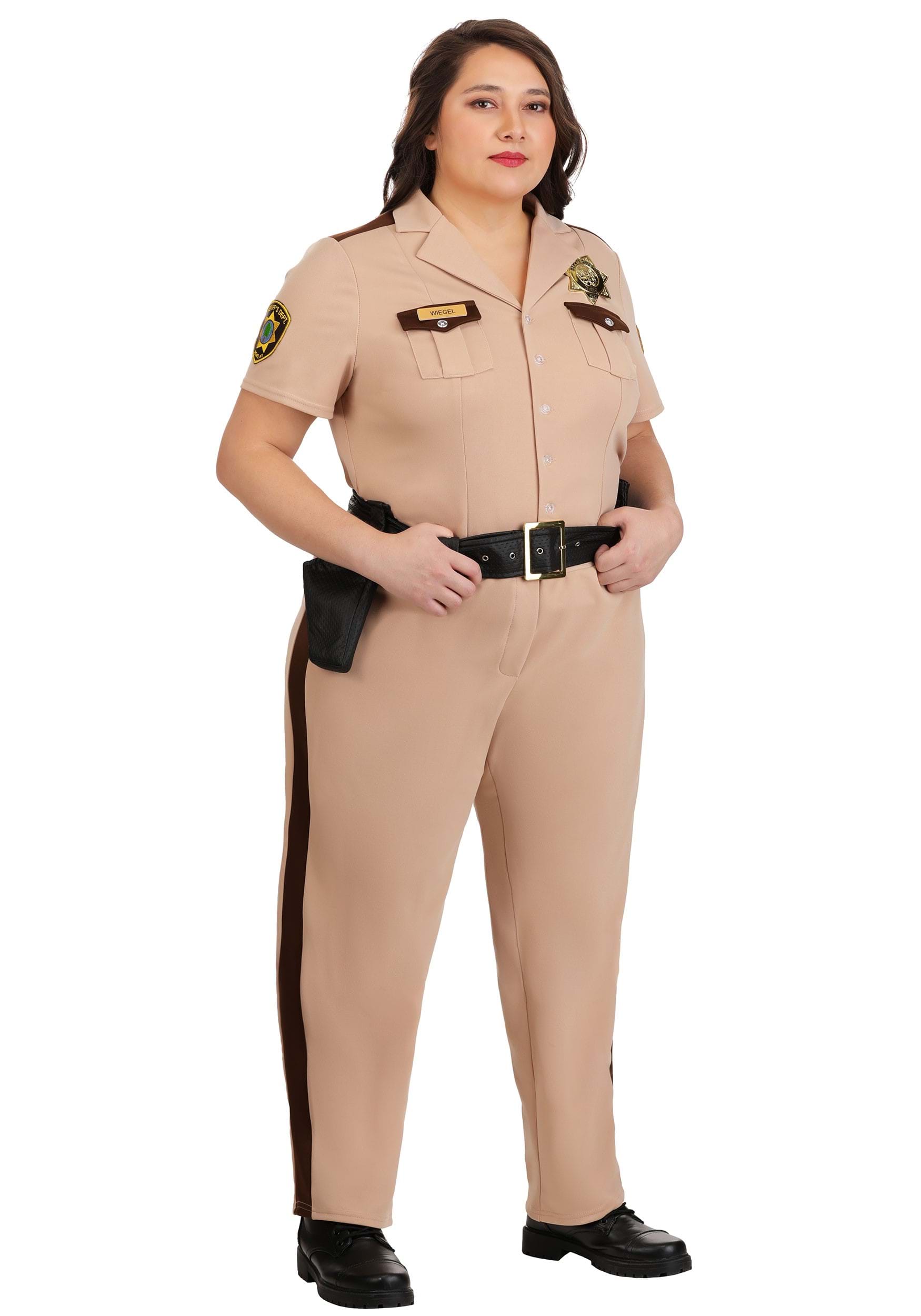 Women's Plus Size Reno 911 Deputy Officer Costume | TV Show Costumes