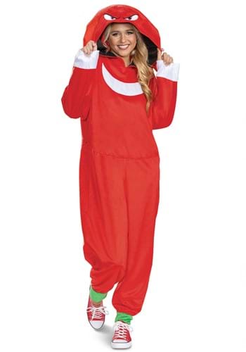 Click Here to buy Sonic the Hedgehog Adult Knuckles Costume | Video Game Costumes from HalloweenCostumes, CDN Funds & Shipping
