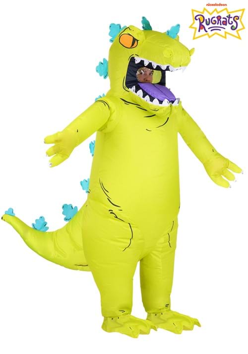Adult Nickelodeon Rugrats Inflatable Reptar Costume