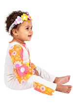 Infant Bell Bottom Baby Hippie Costume Alt 4