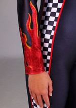 Plus Size Women's Fiery Race Car Driver Costume Alt 3