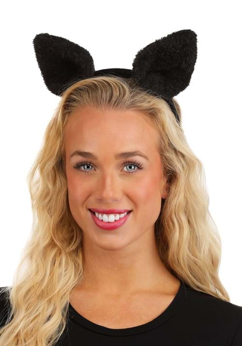 Fuzzy Ear Bat Costume Headband