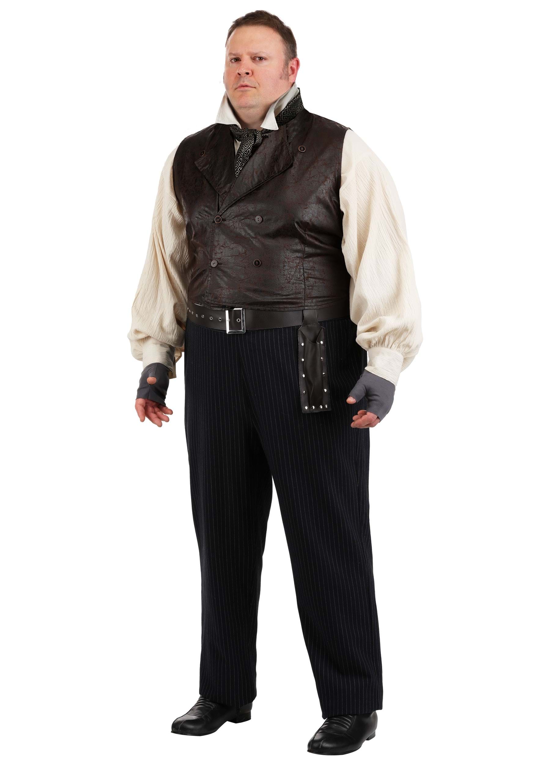 Plus Size Sweeney Todd Men's Costume | Movie Costumes