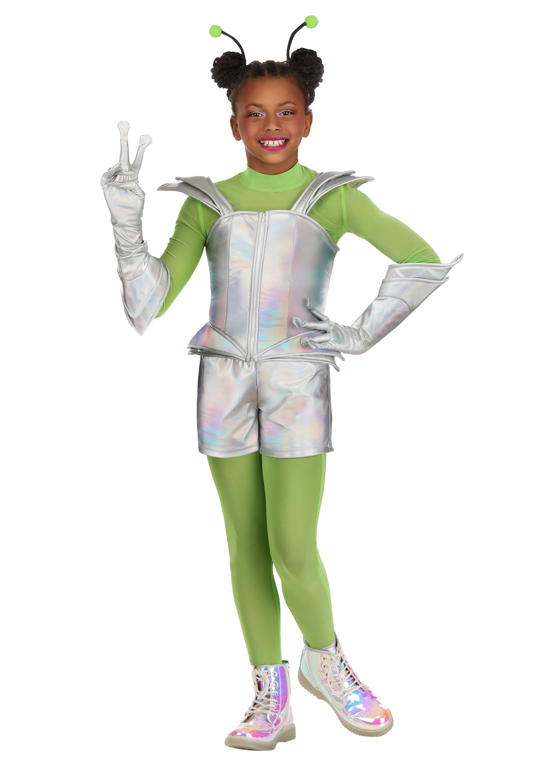 Galactic Alien Kiddo Girl's Costume | Alien Costumes