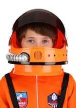 Kids Orange Astronaut Costume Helmet Alt 2