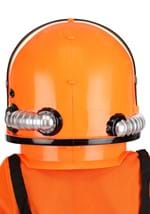 Kids Orange Astronaut Costume Helmet Alt 3