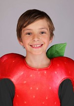 Kid's Sandwich Board Red Apple Costume Alt 1