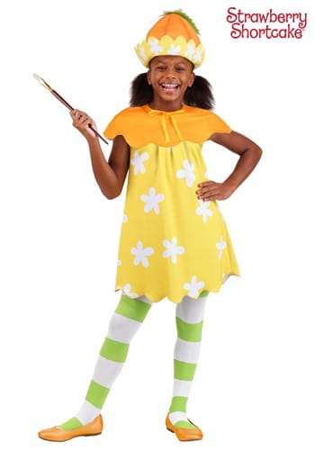 Kids Orange Blossom Strawberry Shortcake Costume