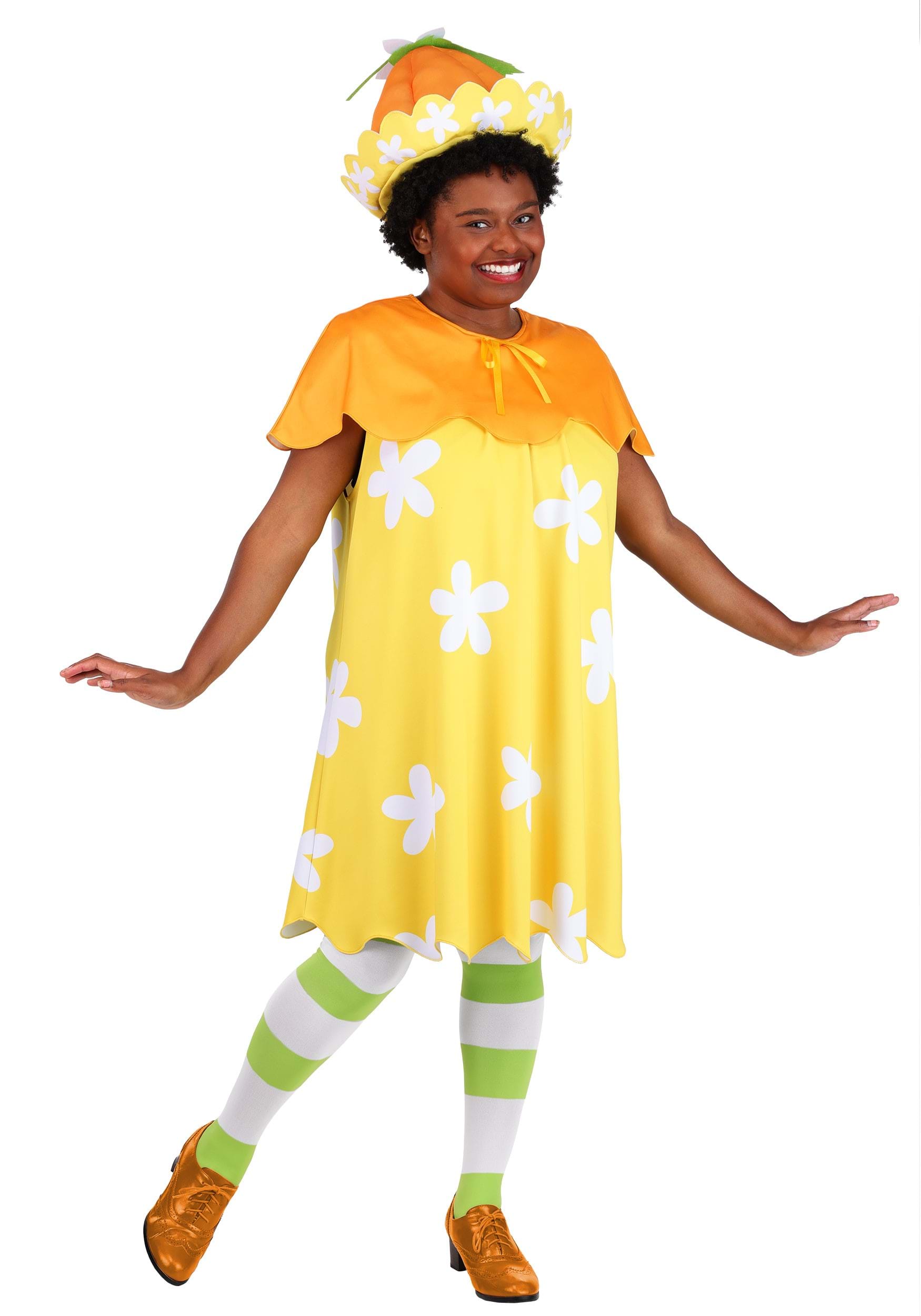 Plus Size Orange Blossom Strawberry Shortcake Women's Costume | TV Show Costumes