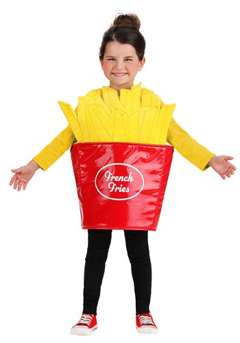 Toddler Fast Food Fries Costume Alt 5