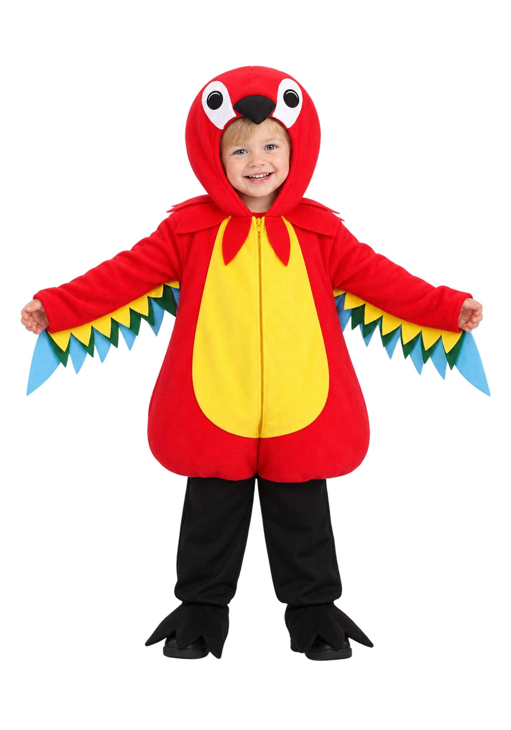 Squawking Parrot Toddler Costume | Bird Costumes