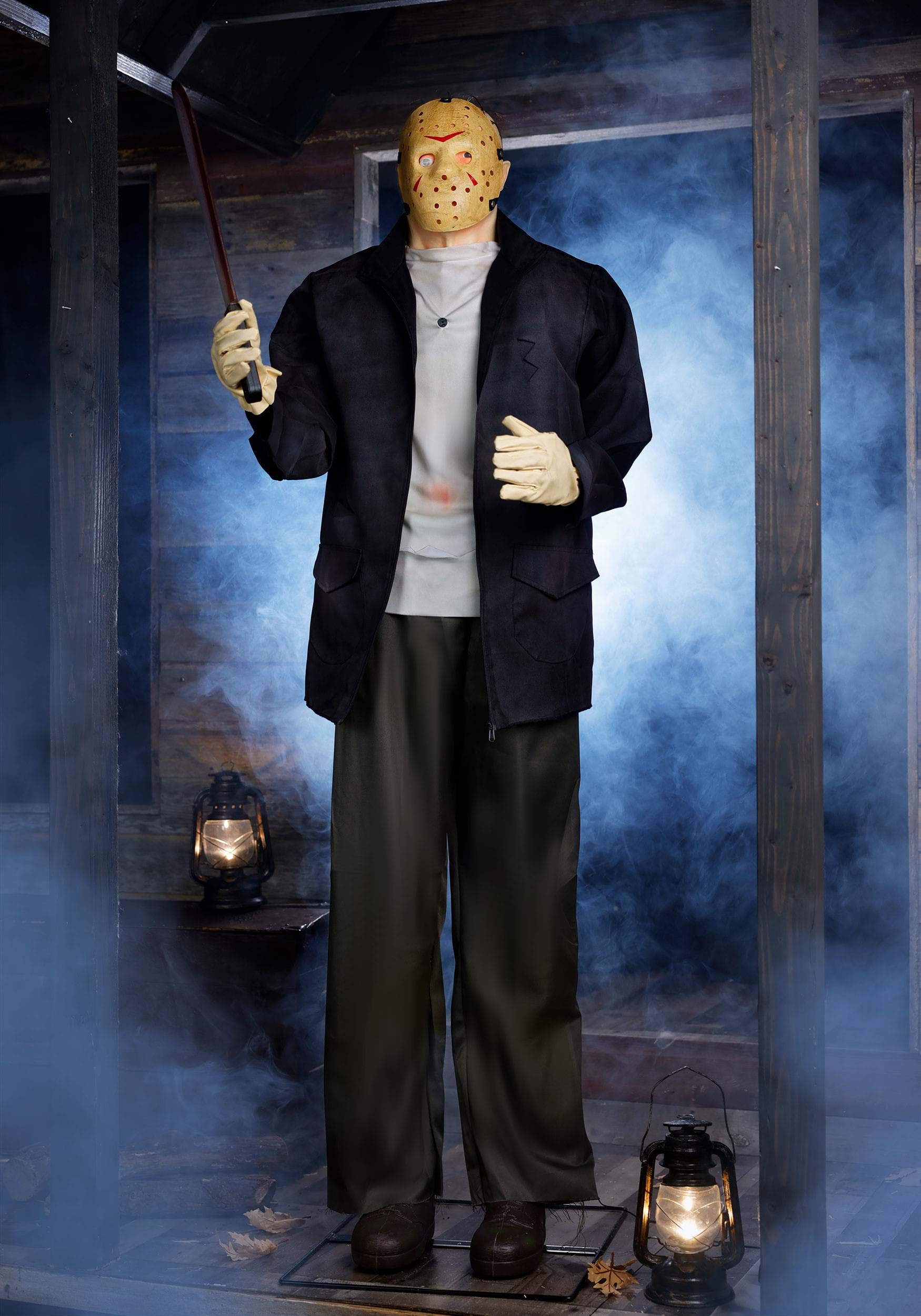 6FT Animatronic Jason Voorhees Decoration | Movie Decorations