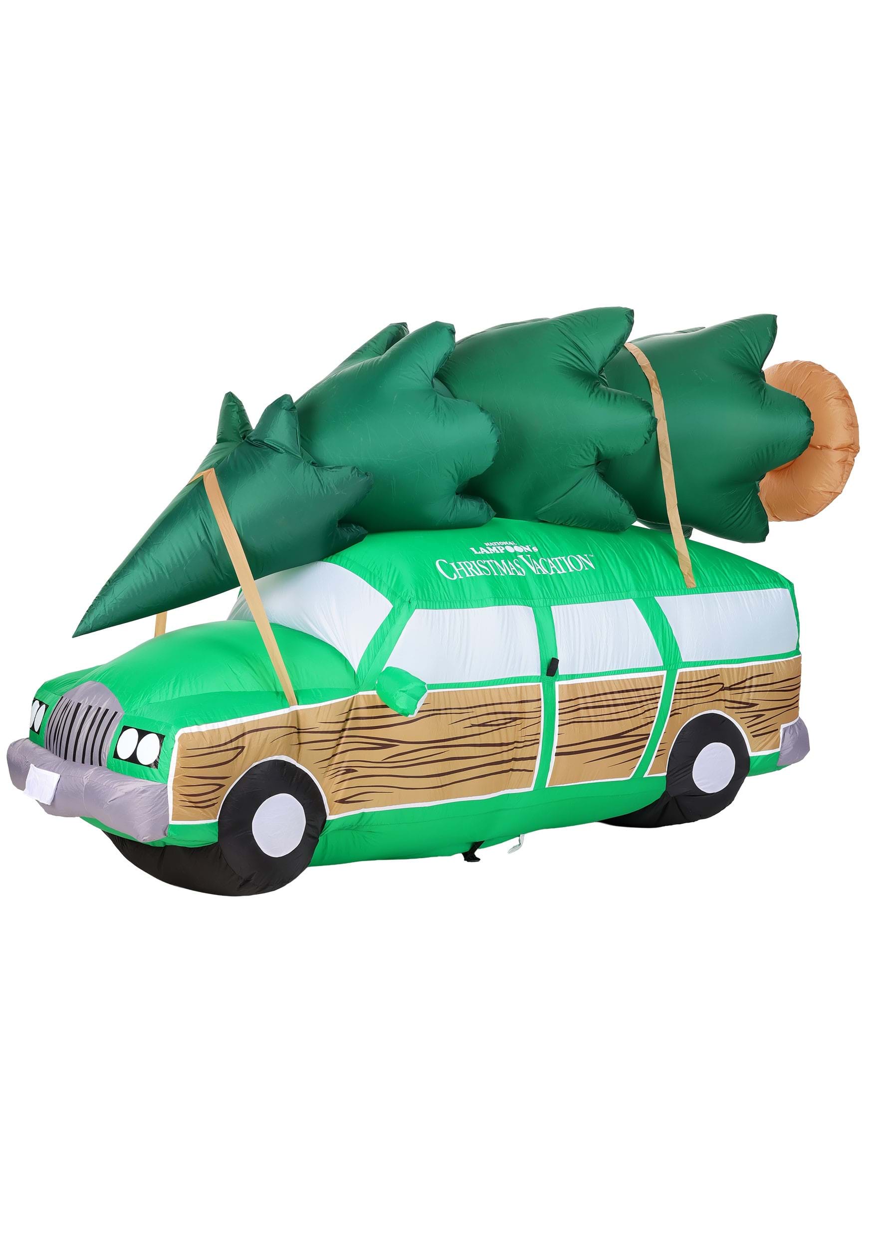 8FT Christmas Vacation Station Wagon Airblown Christmas Decoration | Inflatable Decorations