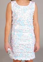 Girls Iridescent Pop Star Costume Dress Alt 5