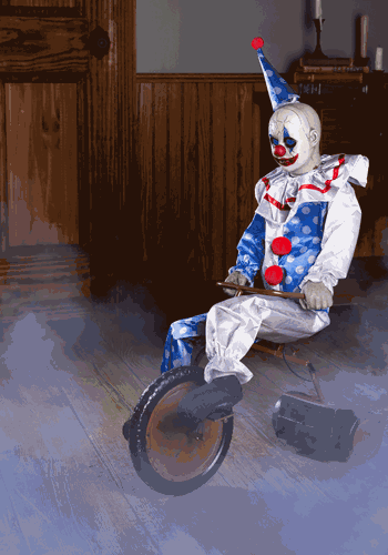 3FT Tricycle Doll Animatronic Decoration