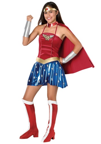 Wonder Woman Teen Costume | Girls Superhero Costume