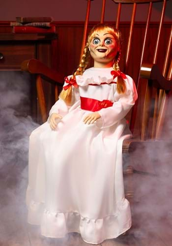 25-Inch Annabelle Doll Animatronic Decoration new