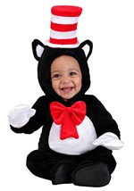 Premium Infant Cat in the Hat Costume Onesie Alt 1