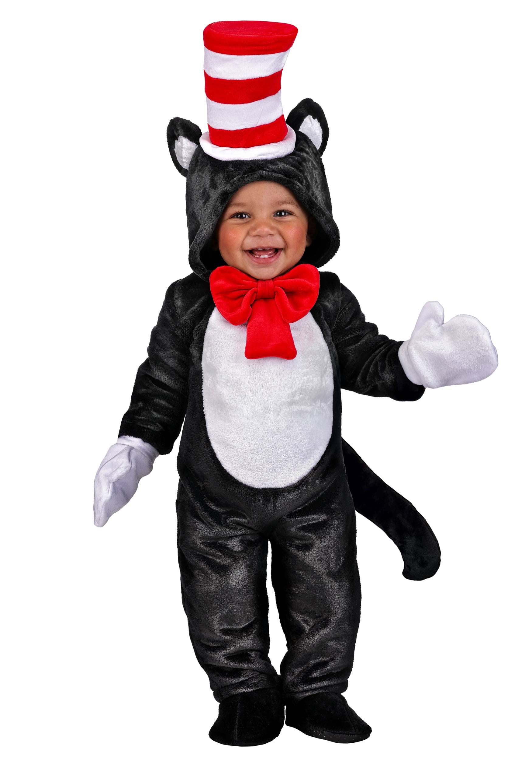 Premium Cat in the Hat Infant Costume Onesie | Dr. Seuss Costumes