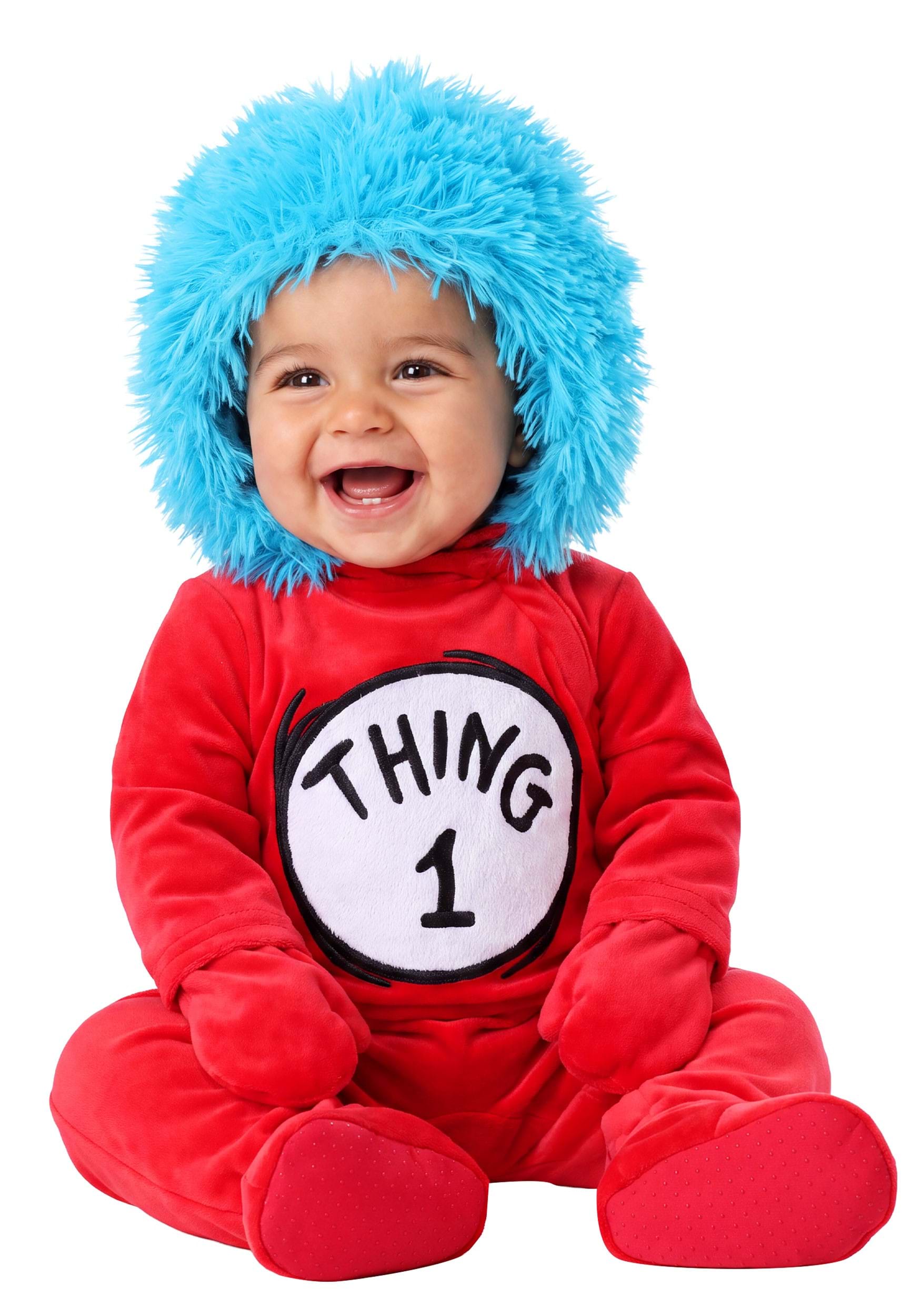 Premium Thing 1 and Thing 2 Infant Costume | Dr. Seuss Costumes