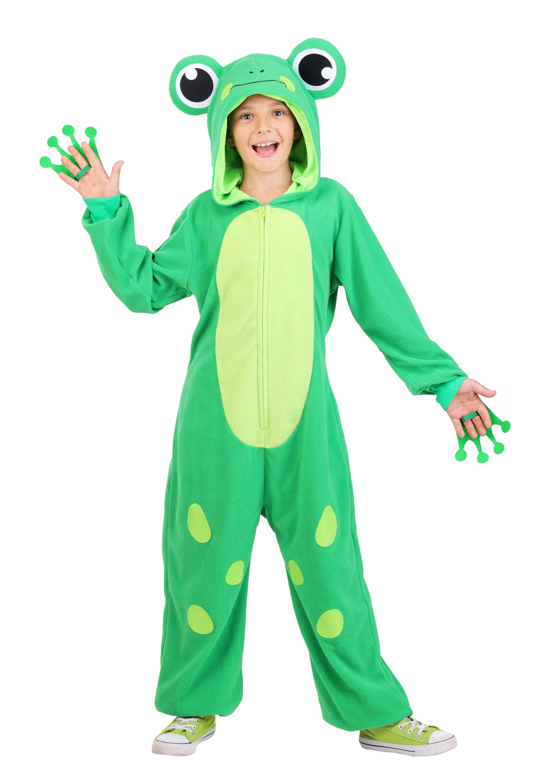 Kid's Green Frog Costume | Animal Costumes