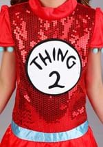 Girls Dr Seuss Thing 1 2 Costume Dress Alt 7