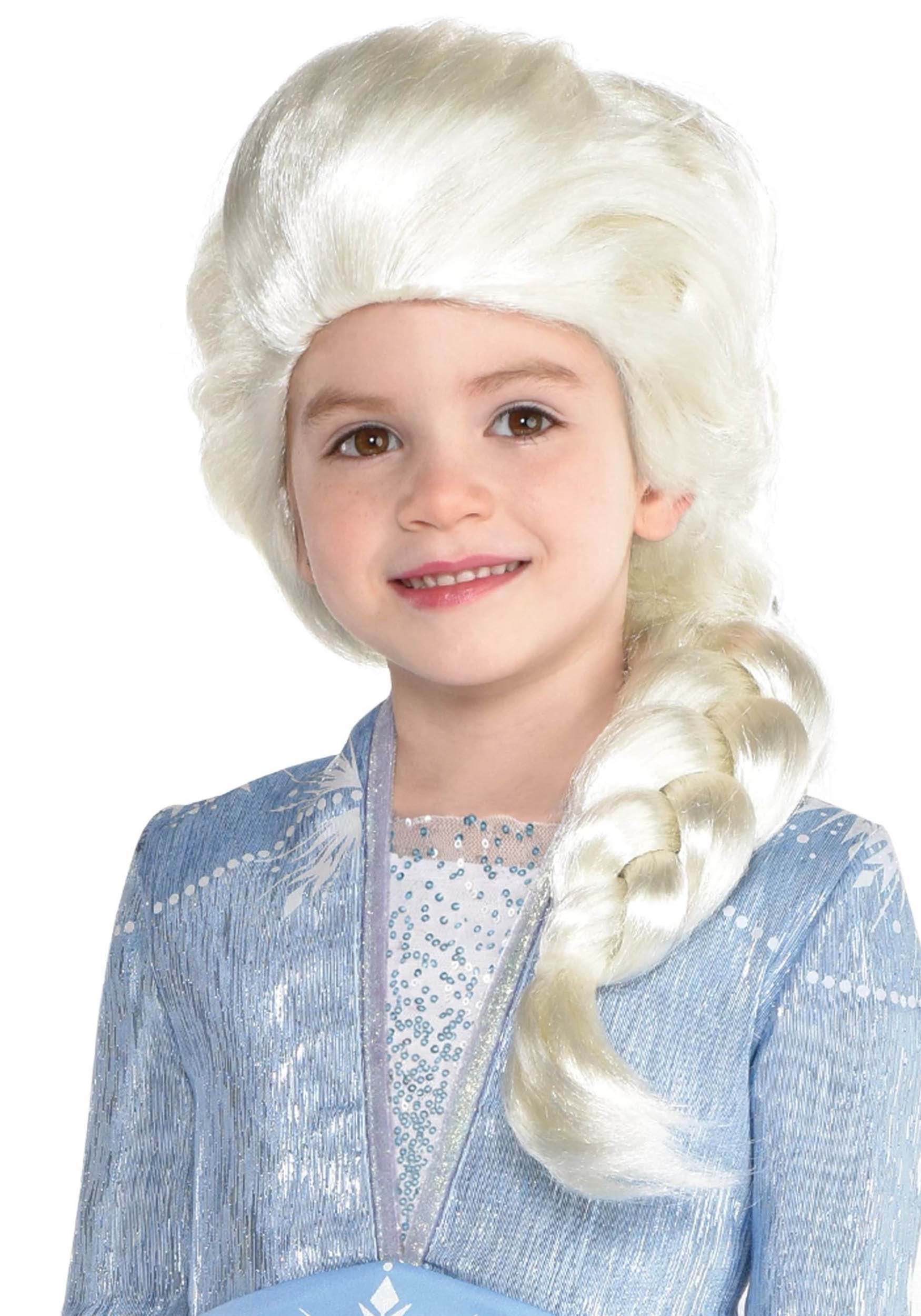 Child/Adult Disney Frozen Costume Elsa Wig | Disney Accessories