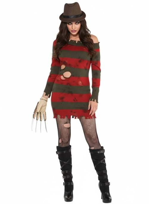 Womens Nightmare Ms Krueger Costume UPD