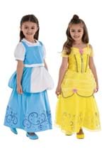 GIRLS REVERSIBLE BELLE COSTUME Alt 1