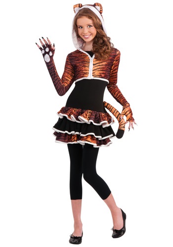 Tween Tigress Costume | Teen Halloween Costume