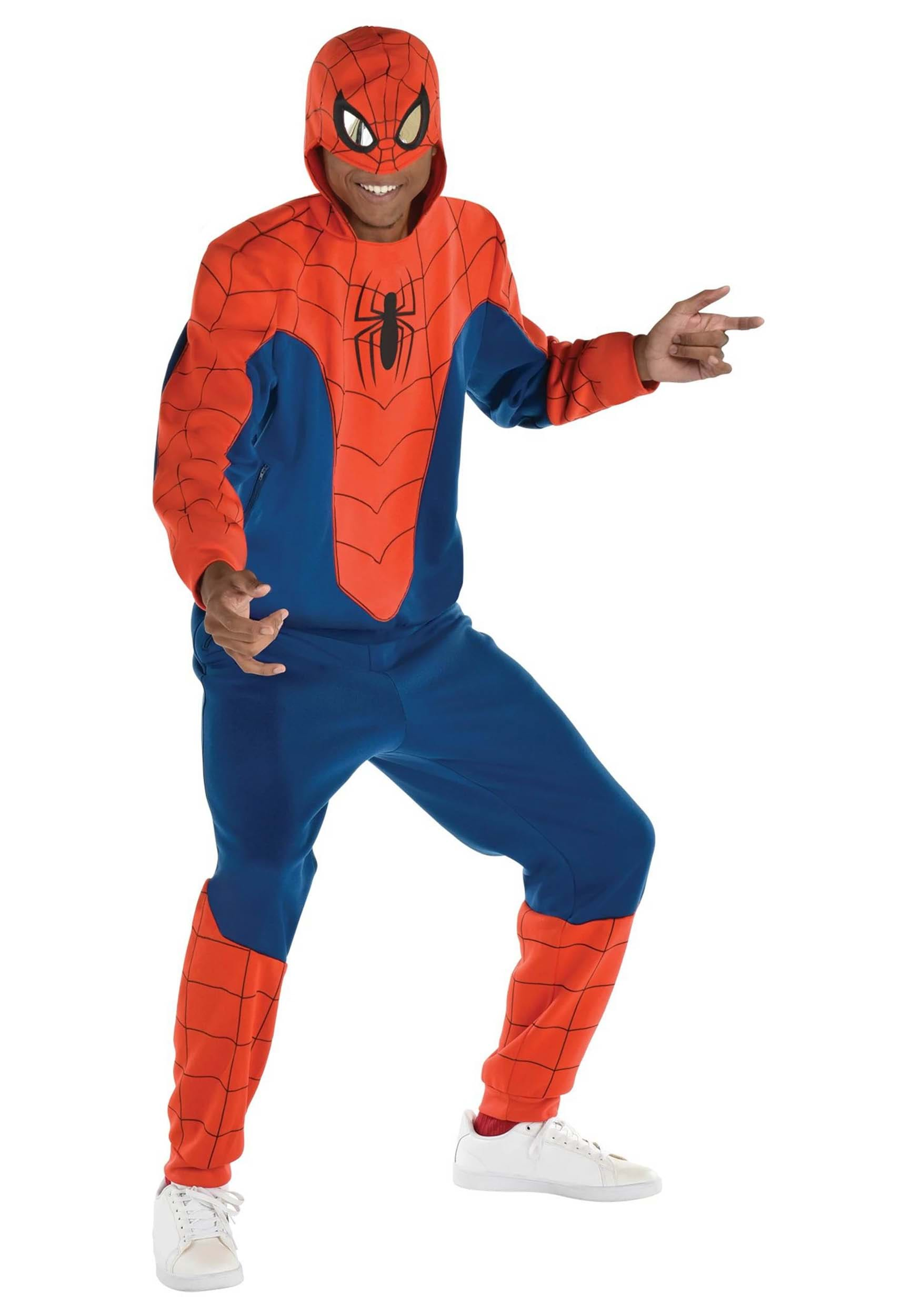 Spider-Man Onesie Men's Costume | Superhero Costumes