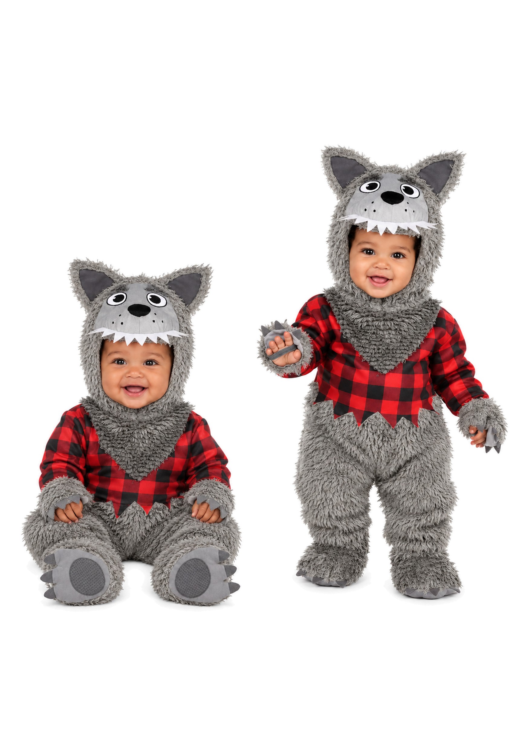 Grey Baby Werewolf Infant Costume | Werewolf Costumes