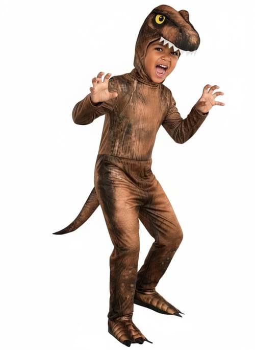 Boys Jurassic T Rex Jumpsuit Costume UPD