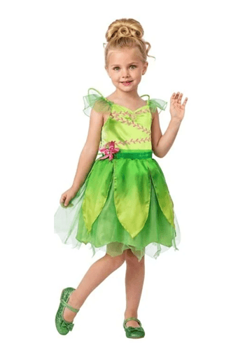 Tinker Bell Classic Girls Costume Dress New UPD 1