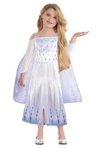 Girls Frozen Elsa Costume Dress