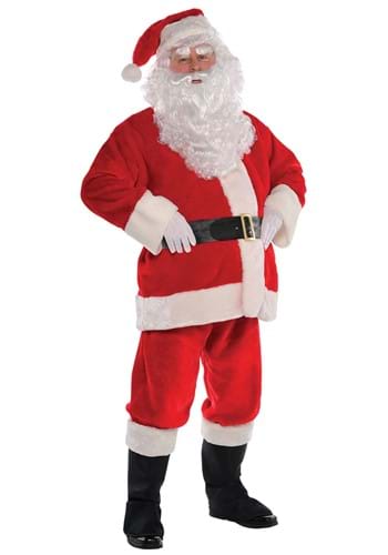 Click Here to buy Seasonal Santa Suit Classic Mens Costume | Christmas Costumes from HalloweenCostumes, CDN Funds & Shipping