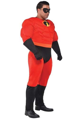 Click Here to buy Mr. Incredible Mens Costume | Superhero Costumes from HalloweenCostumes, CDN Funds & Shipping
