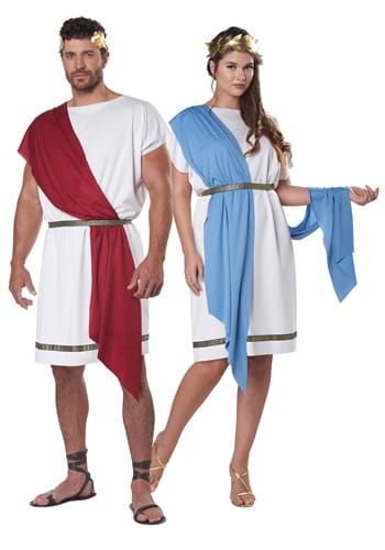Click Here to buy Plus Size Party Toga Adult Costume | Historical Costumes from HalloweenCostumes, CDN Funds & Shipping