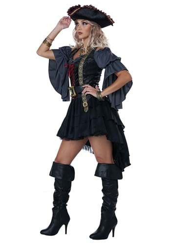 Click Here to buy Beauty of the Dark Seas Pirate Womens Costume | Womens Pirate Costumes from HalloweenCostumes, CDN Funds & Shipping