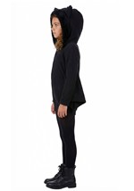 Kids Cozy Fleece Bat Zip Up Dress Alt 3